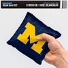 image:imageNCAA College Dual Sided Bean Bags by Wild Sports 8 Count Premium Toss Bags for Cornhole Set  Great for Tailgates Outdoors BackyardMichigan Wolverines