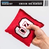 image:imageNCAA College Dual Sided Bean Bags by Wild Sports 8 Count Premium Toss Bags for Cornhole Set  Great for Tailgates Outdoors BackyardNorth Carolina State Wolfpack