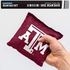 image:imageNCAA College Dual Sided Bean Bags by Wild Sports 8 Count Premium Toss Bags for Cornhole Set  Great for Tailgates Outdoors BackyardTexas AM Aggies
