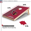 image:imageNFL Football Portable Cornhole Set 2 Boards 8 BagsArizona Cardinals