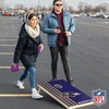 image:imageNFL Football Portable Cornhole Set 2 Boards 8 BagsBaltimore Ravens