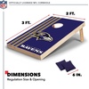 image:imageNFL Football Portable Cornhole Set 2 Boards 8 BagsBaltimore Ravens
