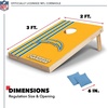 image:imageNFL Football Portable Cornhole Set 2 Boards 8 BagsLos Angeles Chargers