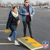image:imageNFL Football Portable Cornhole Set 2 Boards 8 BagsLos Angeles Chargers