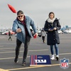 image:imageNFL Football Portable Cornhole Set 2 Boards 8 BagsNew York Giants
