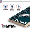 image:imageNFL Football Portable Cornhole Set 2 Boards 8 BagsPhiladelphia Eagles