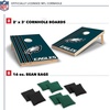 image:imageNFL Football Portable Cornhole Set 2 Boards 8 BagsPhiladelphia Eagles