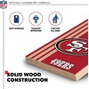 image:imageNFL Football Portable Cornhole Set 2 Boards 8 BagsSan Francisco 49ers