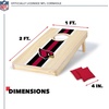 image:imageNFL Football Portable Cornhole Set 2 Boards amp 8 Bean BagsArizona Cardinals