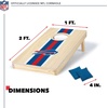 image:imageNFL Football Portable Cornhole Set 2 Boards amp 8 Bean BagsBuffalo Bills