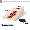 image:imageNFL Football Portable Cornhole Set 2 Boards amp 8 Bean BagsCincinnati Bengals
