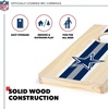 image:imageNFL Football Portable Cornhole Set 2 Boards amp 8 Bean BagsDallas Cowboys