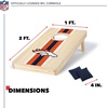 image:imageNFL Football Portable Cornhole Set 2 Boards amp 8 Bean BagsDenver Broncos