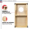 image:imageNFL Football Portable Cornhole Set 2 Boards amp 8 Bean BagsNew York Jets