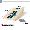 image:imageNFL Football Portable Cornhole Set 2 Boards amp 8 Bean BagsSeattle Seahawks