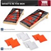 image:imageNFL Pro Football 2 x 4 Wood Direct Print Tournament Cornhole Set by Wild Sports Comes with 8 Bean Bags  Perfect for Tailgate Outdoor BackyardCleveland Browns