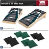 image:imageNFL Pro Football 2 x 4 Wood Direct Print Tournament Cornhole Set by Wild Sports Comes with 8 Bean Bags  Perfect for Tailgate Outdoor BackyardPhiladelphia Eagles
