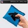 image:imageNFL Pro Football Dual Sided Bean Bags by Wild Sports 8 Count Premium Toss Bags for Cornhole Set  Great for Tailgates Outdoors BackyardCarolina Panthers