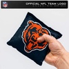 image:imageNFL Pro Football Dual Sided Bean Bags by Wild Sports 8 Count Premium Toss Bags for Cornhole Set  Great for Tailgates Outdoors BackyardChicago Bears