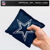 image:imageNFL Pro Football Dual Sided Bean Bags by Wild Sports 8 Count Premium Toss Bags for Cornhole Set  Great for Tailgates Outdoors BackyardDallas Cowboys
