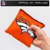 image:imageNFL Pro Football Dual Sided Bean Bags by Wild Sports 8 Count Premium Toss Bags for Cornhole Set  Great for Tailgates Outdoors BackyardDenver Broncos