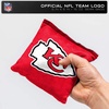 image:imageNFL Pro Football Dual Sided Bean Bags by Wild Sports 8 Count Premium Toss Bags for Cornhole Set  Great for Tailgates Outdoors BackyardKansas City Chiefs
