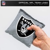 image:imageNFL Pro Football Dual Sided Bean Bags by Wild Sports 8 Count Premium Toss Bags for Cornhole Set  Great for Tailgates Outdoors BackyardLas Vegas Raiders