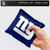 image:imageNFL Pro Football Dual Sided Bean Bags by Wild Sports 8 Count Premium Toss Bags for Cornhole Set  Great for Tailgates Outdoors BackyardNew York Giants