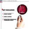 image:imageSolid Wood NFL Hook amp Ring Toss Set with Direct Print HD Team Graphics  Easy Hang Hook and Ring Toss Target  Great Gift for Any Football Fan Ring Toss Family Game for a Game RoomArizona Cardinals