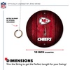 image:imageSolid Wood NFL Hook amp Ring Toss Set with Direct Print HD Team Graphics  Easy Hang Hook and Ring Toss Target  Great Gift for Any Football Fan Ring Toss Family Game for a Game RoomKansas City Chiefs
