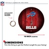 image:imageSolid Wood NFL Hook amp Ring Toss Set with Direct Print HD Team Graphics  Easy Hang Hook and Ring Toss Target  Great Gift for Any Football Fan Ring Toss Family Game for a Game RoomBuffalo Bills