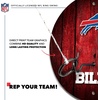 image:imageSolid Wood NFL Hook amp Ring Toss Set with Direct Print HD Team Graphics  Easy Hang Hook and Ring Toss Target  Great Gift for Any Football Fan Ring Toss Family Game for a Game RoomBuffalo Bills