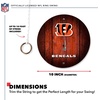 image:imageSolid Wood NFL Hook amp Ring Toss Set with Direct Print HD Team Graphics  Easy Hang Hook and Ring Toss Target  Great Gift for Any Football Fan Ring Toss Family Game for a Game RoomCincinnati Bengals