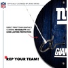image:imageSolid Wood NFL Hook amp Ring Toss Set with Direct Print HD Team Graphics  Easy Hang Hook and Ring Toss Target  Great Gift for Any Football Fan Ring Toss Family Game for a Game RoomNew York Giants