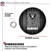 image:imageSolid Wood NFL Hook amp Ring Toss Set with Direct Print HD Team Graphics  Easy Hang Hook and Ring Toss Target  Great Gift for Any Football Fan Ring Toss Family Game for a Game RoomLas Vegas Raiders