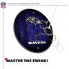 image:imageSolid Wood NFL Hook amp Ring Toss Set with Direct Print HD Team Graphics  Easy Hang Hook and Ring Toss Target  Great Gift for Any Football Fan Ring Toss Family Game for a Game RoomBaltimore Ravens