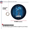 image:imageSolid Wood NFL Hook amp Ring Toss Set with Direct Print HD Team Graphics  Easy Hang Hook and Ring Toss Target  Great Gift for Any Football Fan Ring Toss Family Game for a Game RoomDetroit Lions