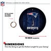 image:imageSolid Wood NFL Hook amp Ring Toss Set with Direct Print HD Team Graphics  Easy Hang Hook and Ring Toss Target  Great Gift for Any Football Fan Ring Toss Family Game for a Game RoomNew England Patriots