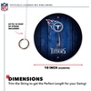 image:imageSolid Wood NFL Hook amp Ring Toss Set with Direct Print HD Team Graphics  Easy Hang Hook and Ring Toss Target  Great Gift for Any Football Fan Ring Toss Family Game for a Game RoomTennessee Titans