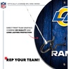 image:imageSolid Wood NFL Hook amp Ring Toss Set with Direct Print HD Team Graphics  Easy Hang Hook and Ring Toss Target  Great Gift for Any Football Fan Ring Toss Family Game for a Game RoomLos Angeles Rams