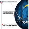 image:imageSolid Wood NFL Hook amp Ring Toss Set with Direct Print HD Team Graphics  Easy Hang Hook and Ring Toss Target  Great Gift for Any Football Fan Ring Toss Family Game for a Game RoomLos Angeles Chargers