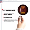 image:imageSolid Wood NFL Hook amp Ring Toss Set with Direct Print HD Team Graphics  Easy Hang Hook and Ring Toss Target  Great Gift for Any Football Fan Ring Toss Family Game for a Game RoomWashington Commanders