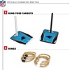 image:imageSolid Wood NFL Quoits Set with Direct Print HD Team Graphics  Tailgate Ring Toss Game  Great Gift for Any Football Fan Ring Toss Family Outdoor Games for The BeachCarolina Panthers