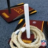 image:imageSolid Wood NFL Quoits Set with Direct Print HD Team Graphics  Tailgate Ring Toss Game  Great Gift for Any Football Fan Ring Toss Family Outdoor Games for The BeachWashington Commanders