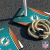 image:imageSolid Wood NFL Quoits Set with Direct Print HD Team Graphics  Tailgate Ring Toss Game  Great Gift for Any Football Fan Ring Toss Family Outdoor Games for The BeachMiami Dolphins