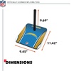 image:imageSolid Wood NFL Quoits Set with Direct Print HD Team Graphics  Tailgate Ring Toss Game  Great Gift for Any Football Fan Ring Toss Family Outdoor Games for The BeachLos Angeles Chargers