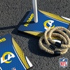 image:imageSolid Wood NFL Quoits Set with Direct Print HD Team Graphics  Tailgate Ring Toss Game  Great Gift for Any Football Fan Ring Toss Family Outdoor Games for The BeachLos Angeles Rams