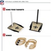 image:imageSolid Wood NFL Quoits Set with Direct Print HD Team Graphics  Tailgate Ring Toss Game  Great Gift for Any Football Fan Ring Toss Family Outdoor Games for The BeachNew Orleans Saints