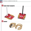 image:imageSolid Wood NFL Quoits Set with Direct Print HD Team Graphics  Tailgate Ring Toss Game  Great Gift for Any Football Fan Ring Toss Family Outdoor Games for The BeachKansas City Chiefs