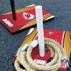 image:imageSolid Wood NFL Quoits Set with Direct Print HD Team Graphics  Tailgate Ring Toss Game  Great Gift for Any Football Fan Ring Toss Family Outdoor Games for The BeachKansas City Chiefs